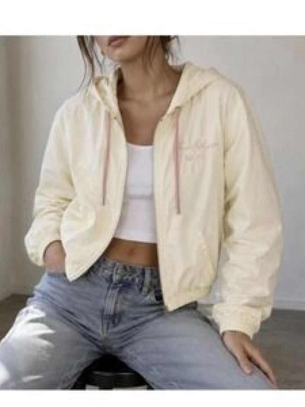 NWT True Religion Track Hooded Jacket